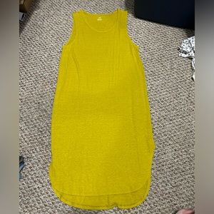 Aerie mustard yellow dress (or bathing suit cover up)